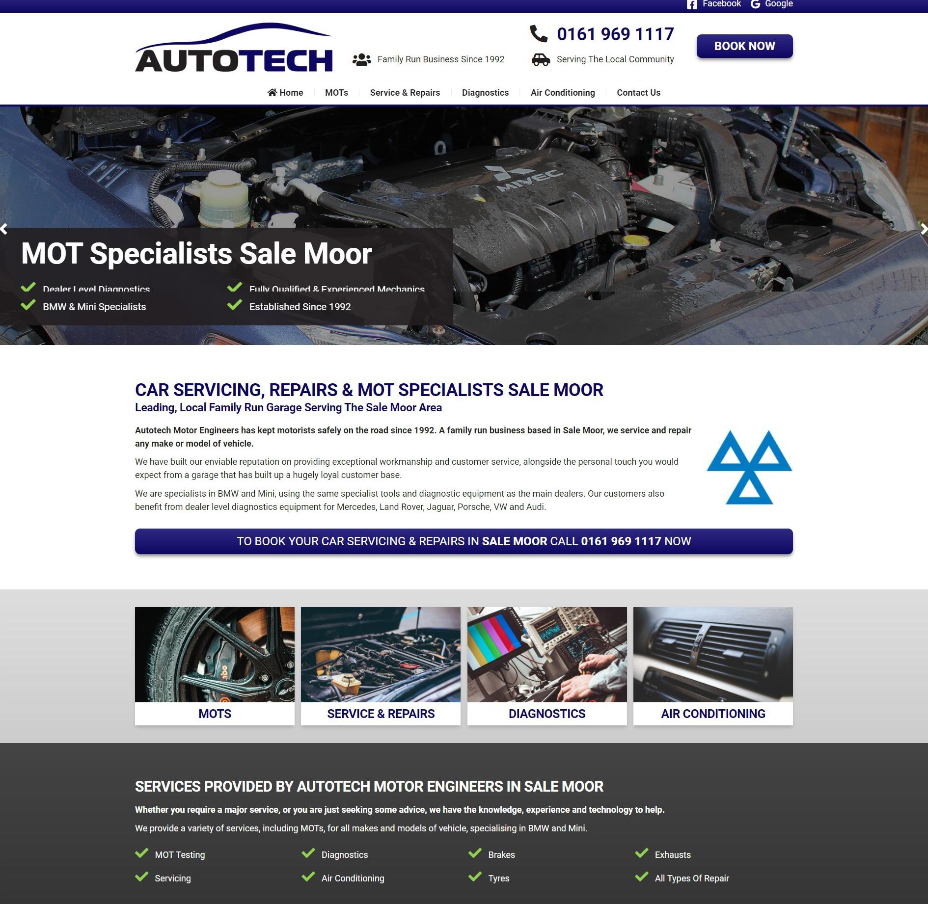 Mechanic website designers [city]