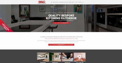 Joinery web designers in UK