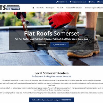 Roofer web design in UK