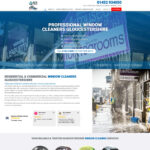 Window Cleaning Web Design in [city]