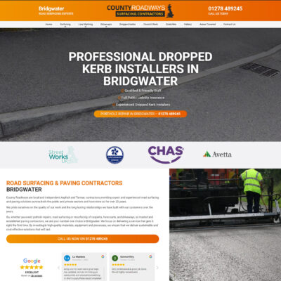 Surfacing & tarmac repair contractors in UK