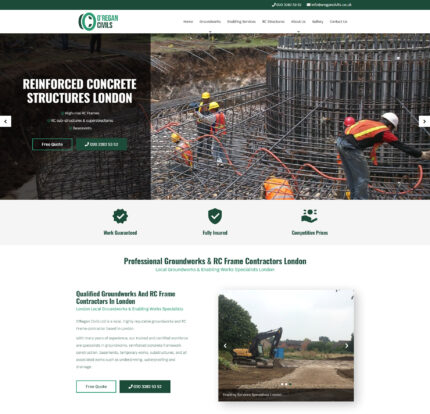 Groundworks & Civil Engineering Company UK