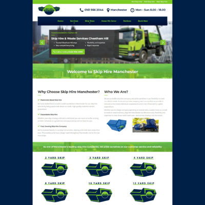 Quality Website Portfolio contractors in UK