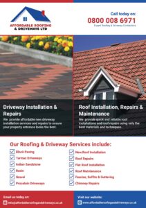 Logo Design for roofers & driveway contractors UK