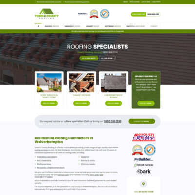 Website Design for Roofers Near Me UK