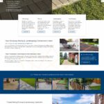 Paving & landscaping website design company in [city]