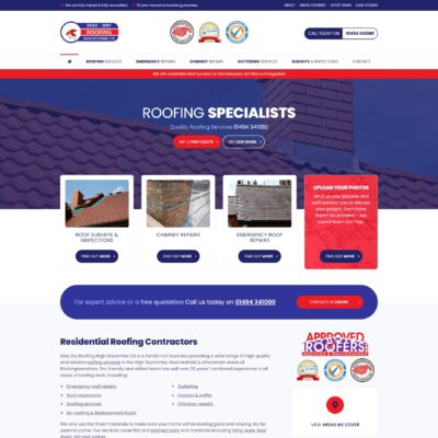 Local Roofer Website Designer UK