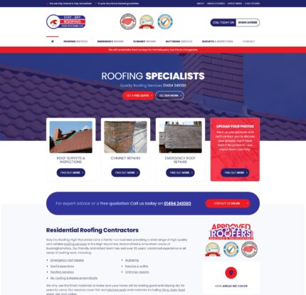 Local Roofer Website Designer UK