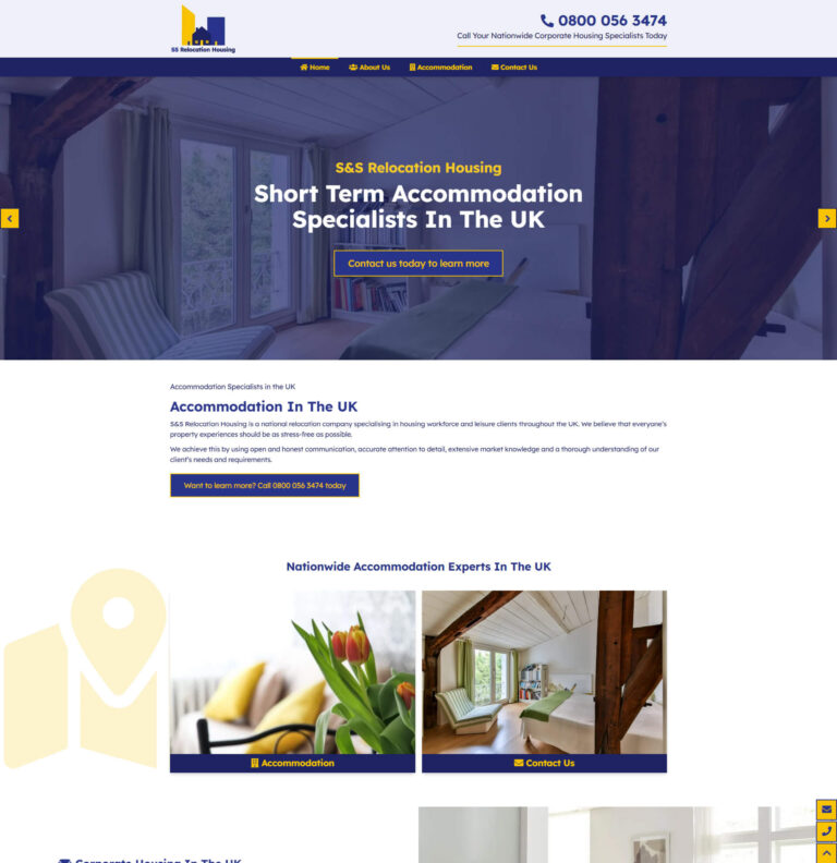 accommodation business web design in Chatteris