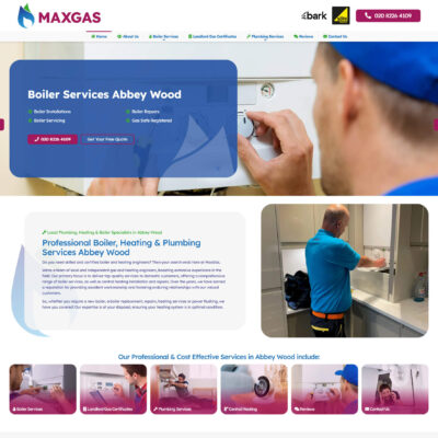 Heating engineer web design UK