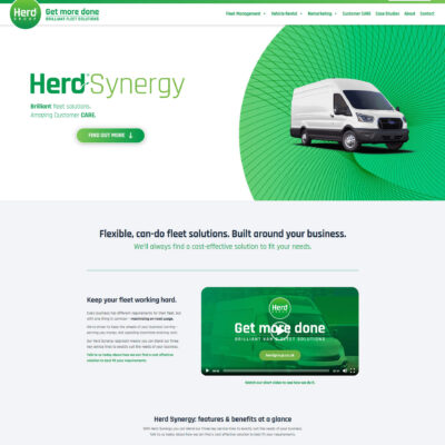 Fleet management web design in UK