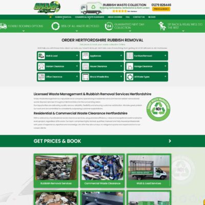 Waste Management website design company