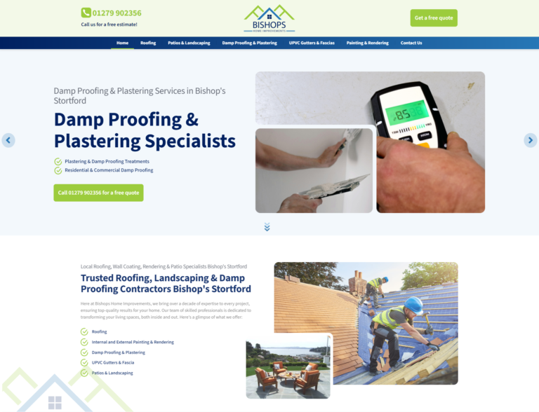 bishops home improvements website