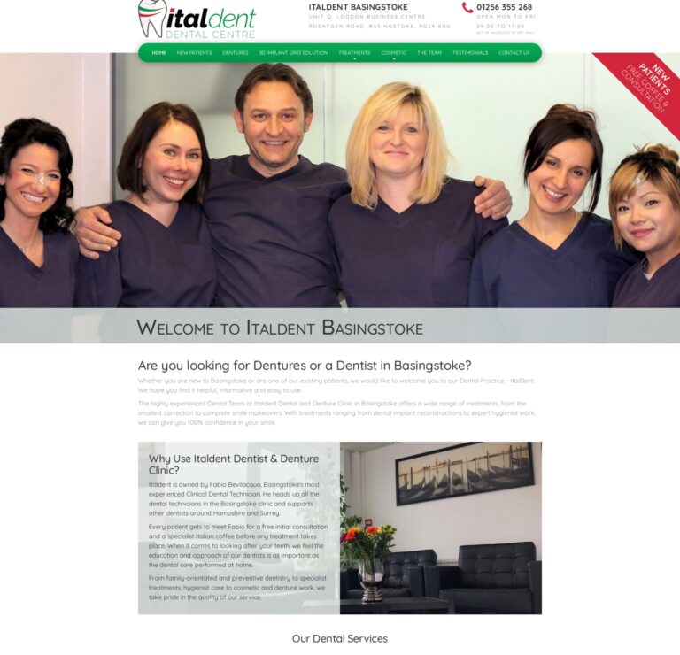 Dentist website designers near me Isle of Wight