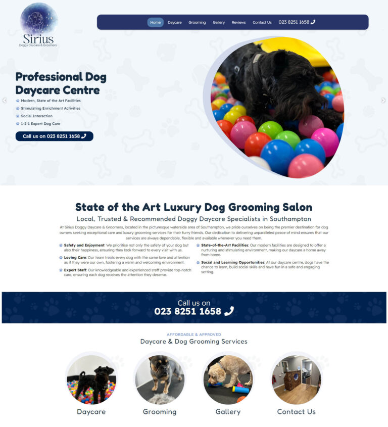 Sirius Doggy Daycare & Groomers