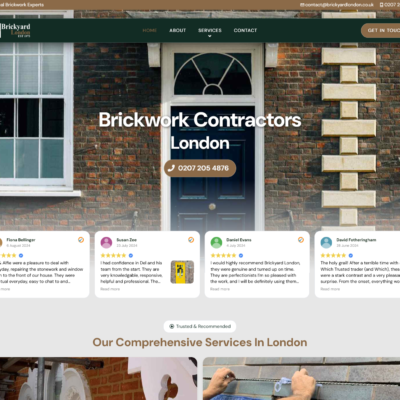 Brickwork company website UK