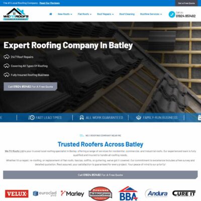 Roofing webistes UK